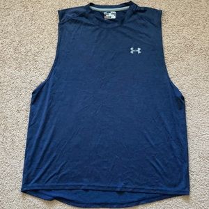 Under Armour navy blue tank